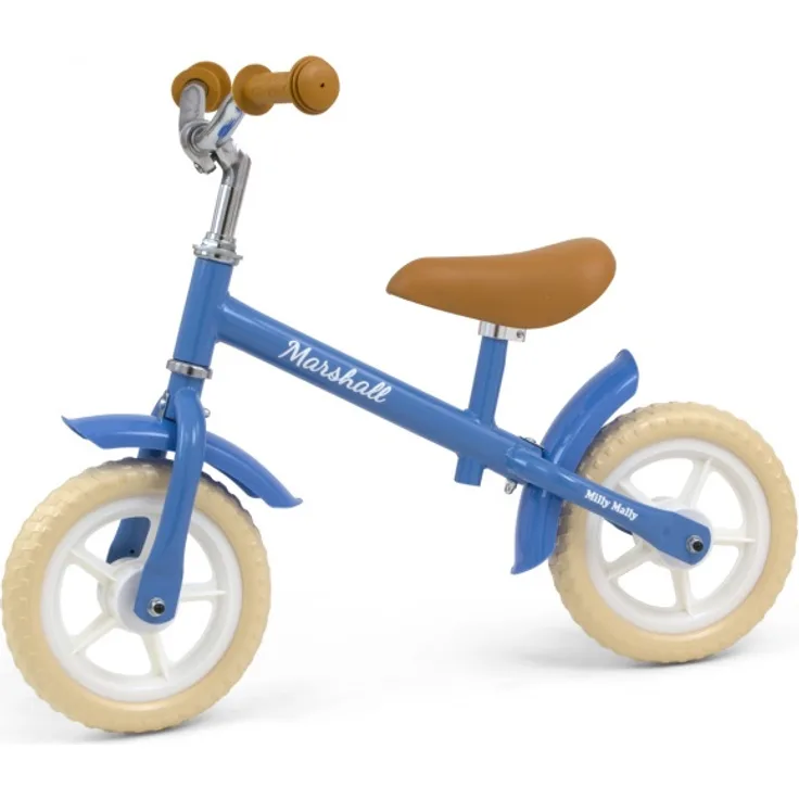 Milly Mally loopfiets Junior Blau/Braun