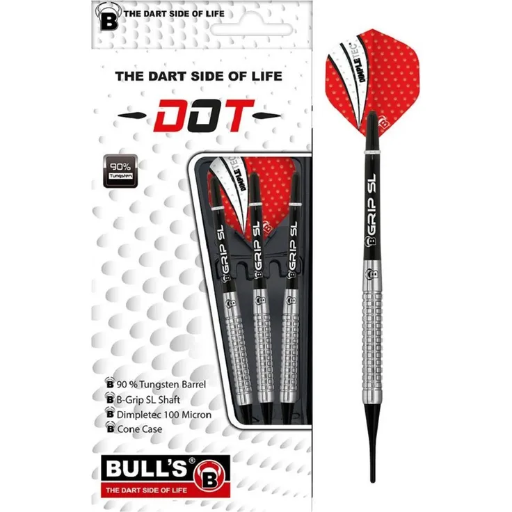 BULL'S Dot D5 90% Tungsten Soft Dart, 18 Gr. / Inhalt 1 Stück