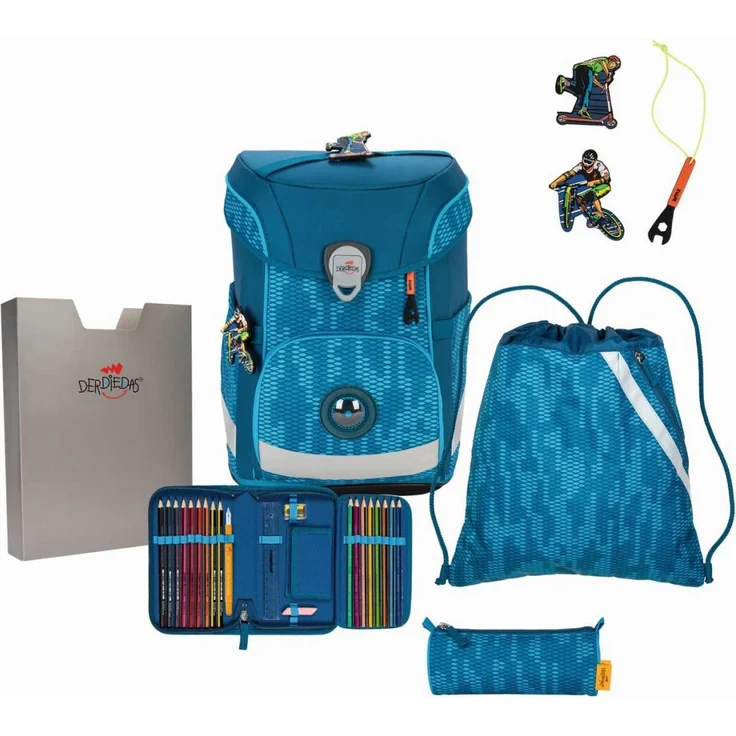 DerDieDas ErgoFlex Easy Schulranzenset 5-teilig Trendsport – Bild 1