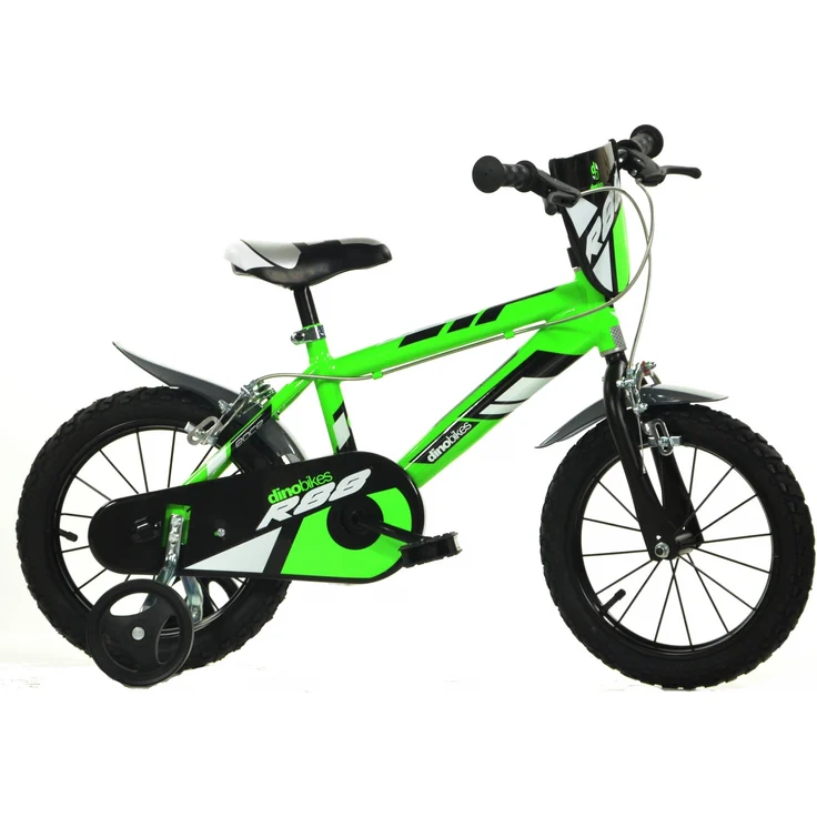 14 Zoll Kinderfahrrad Jungenfahrrad grün Kinderrad Fahrrad Spielrad Grün