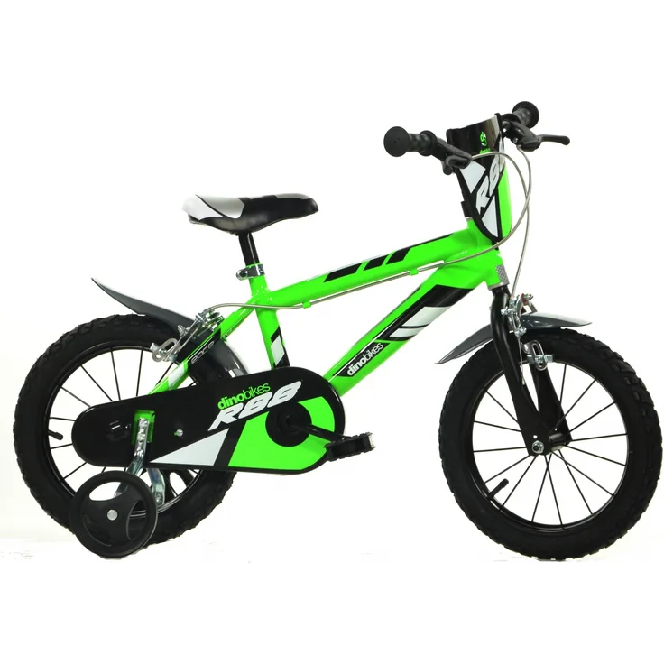 14 Zoll Kinderfahrrad Jungenfahrrad grün Kinderrad Fahrrad Spielrad Grün