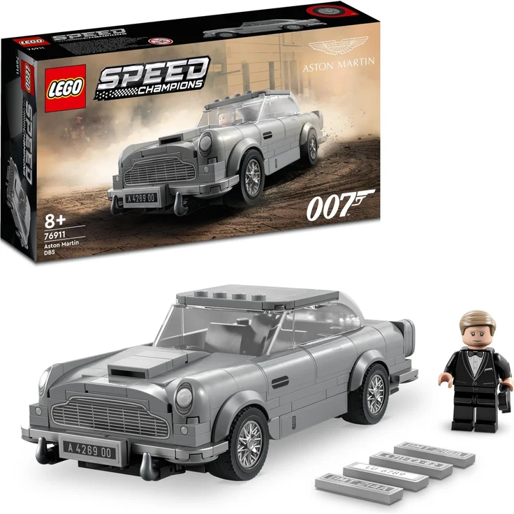 LEGO Speed Champions 76911 '007 Aston Martin DB5', 298 Teile, ab 8 Jahren – Bild 1