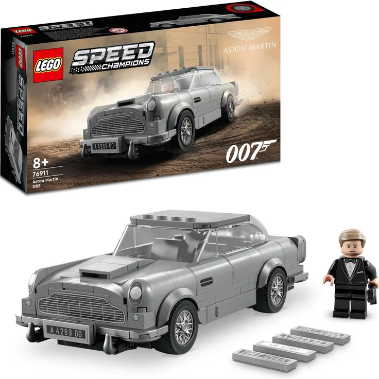 LEGO Speed Champions 76911 '007 Aston Martin DB5', 298 Teile, ab 8 Jahren