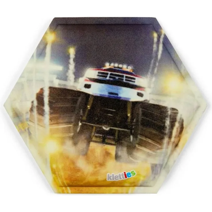 ergobag Glow in the Dark Klettie Monstertruck