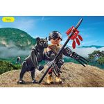Playmobil specialPlus 70878 'Krieger mit Panther', 9 Teile, ab 4 Jahren