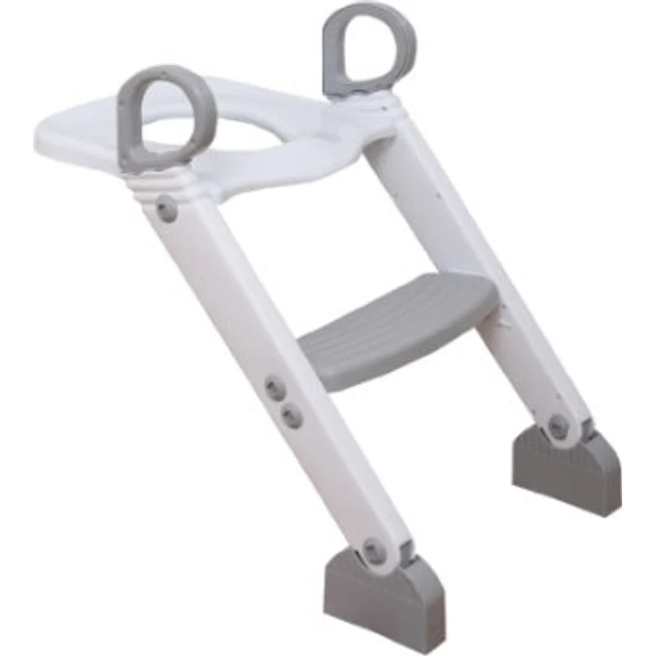Dreambaby® Toilettentrainer mit Leiter in grau/weiß – Bild 1
