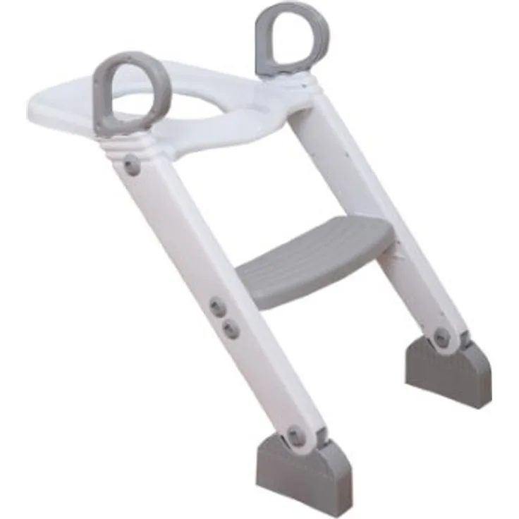 Dreambaby® Toilettentrainer mit Leiter in grau/weiß