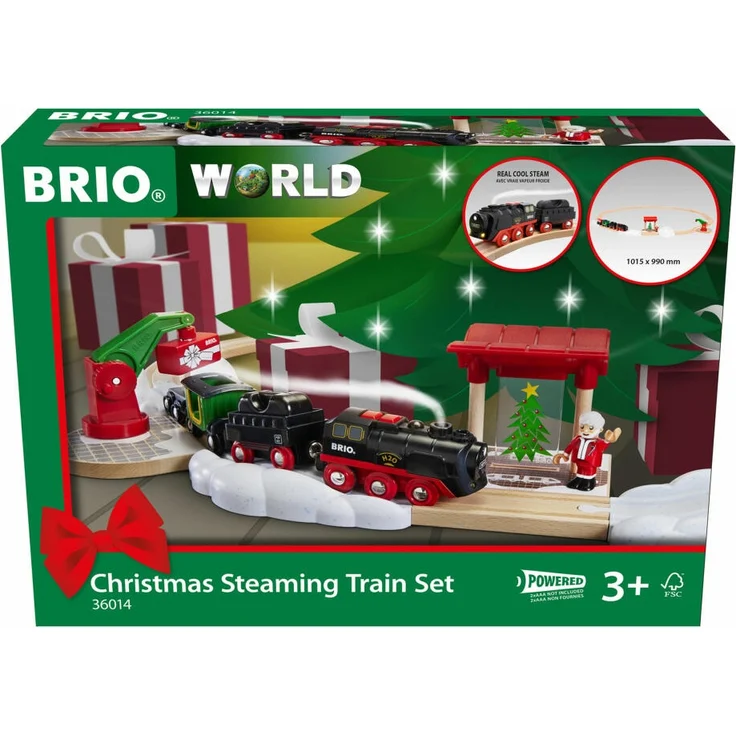 BRIO - Weihnachts-Dampfzug-Set – Bild 1
