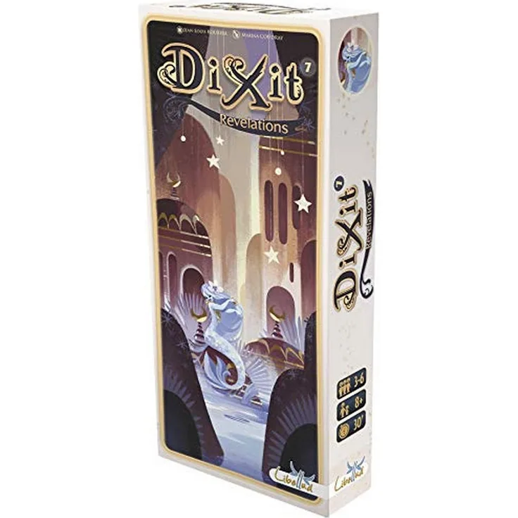 Libellud , Dixit Expansion 7: Revelations, Board Game, Ages 8+, 3 to 8 Players, 30 Minutes Playing Time
