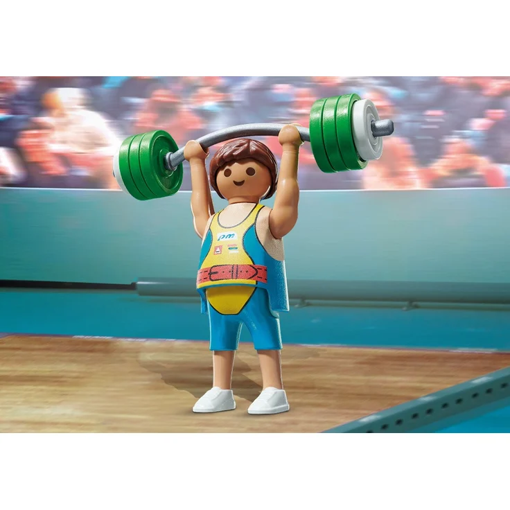 PLAYMOBIL Sports & Action 71199 'Gewichtheber', 10 Teile, ab 4 Jahren – Bild 2