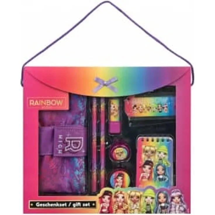 Rainbow High - Schreibset - 8-teilig
