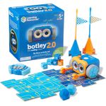 Learning Resources Botley the Coding Robot 2. 0 Activity Set, Programmierroboter für Kinder, MINT-Spielzeug, frühes Programmieren, Programmierspiele für Kinder, 78 Teile, ab 5 Jahren