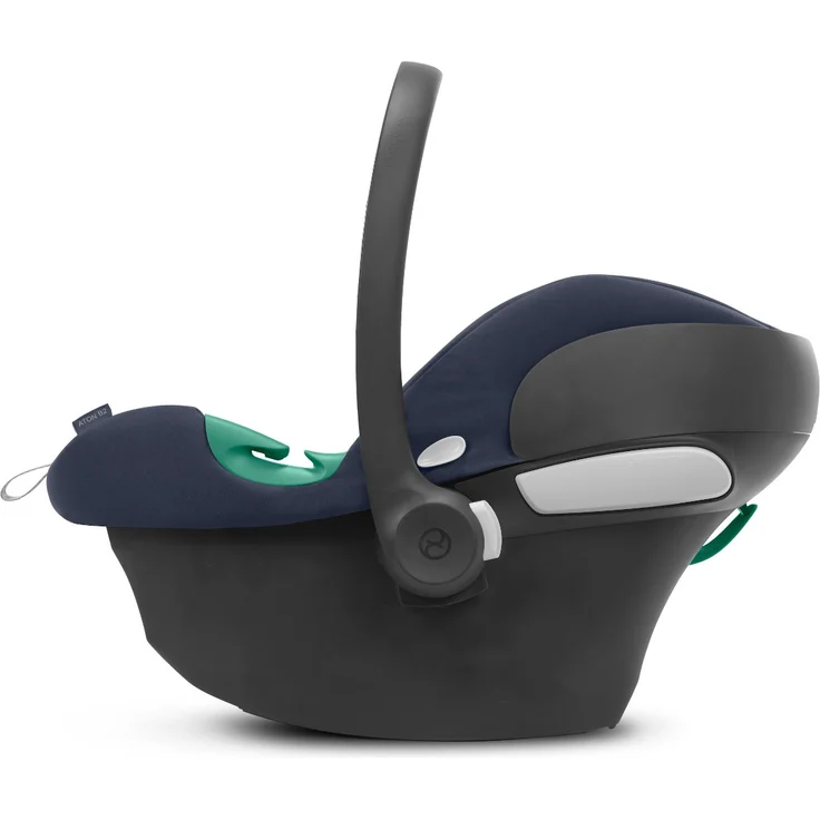 Cybex Aton B2 i-Size Babyschale inkl. Base One Bay Blue – Bild 4