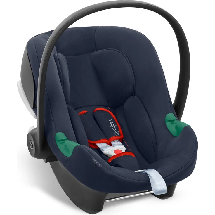 Cybex Aton B2 i-Size Babyschale inkl. Base One Bay Blue – Bild 2