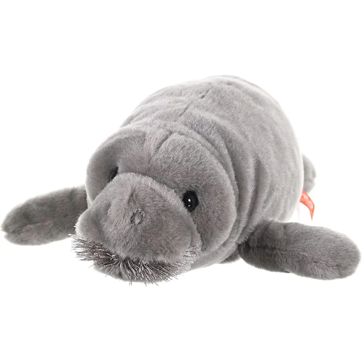 Wild Republic 22454 Plüsch Seekuh, Cuddlekins Kuscheltier, Plüschtier, 20 cm