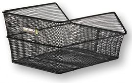 Basil Schultaschenkorb Cento S schwarz engmaschig 36x26x18 cm