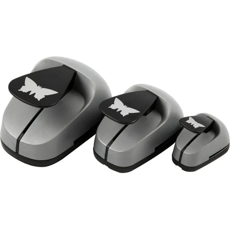 Creativ Company - Motivstanzer 3er-Set Schmetterling