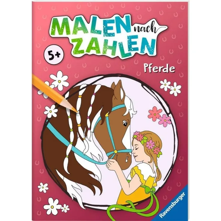 Ravensburger - Malen nach Zahlen ab 5: Pferde