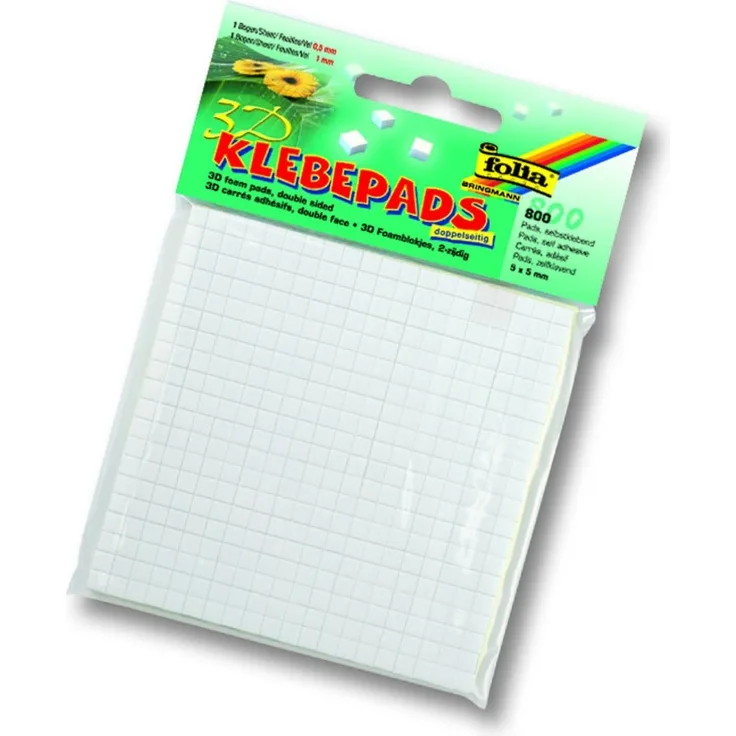 Glorex Klebepads für 3D-Effekte 5 x 5 mm