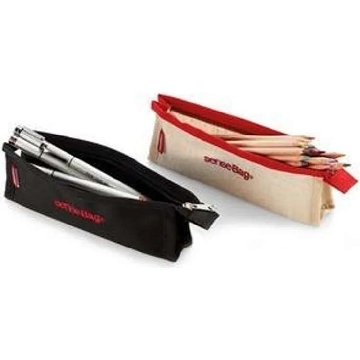 transotype 76112001 senseBag schmal Schlampermäppchen, schwarz