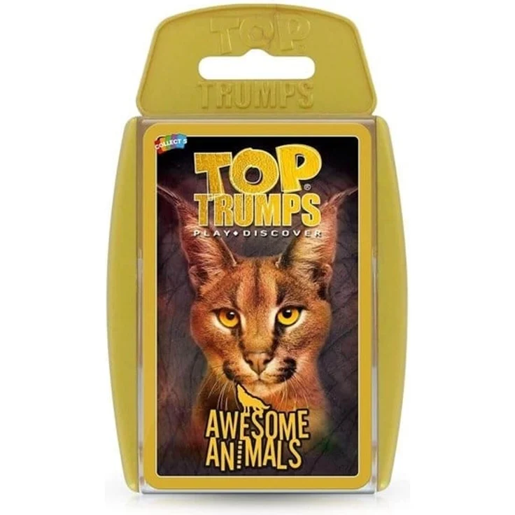 Winning Moves Awesome Animals Top Trumps Card Game (English) – Bild 1