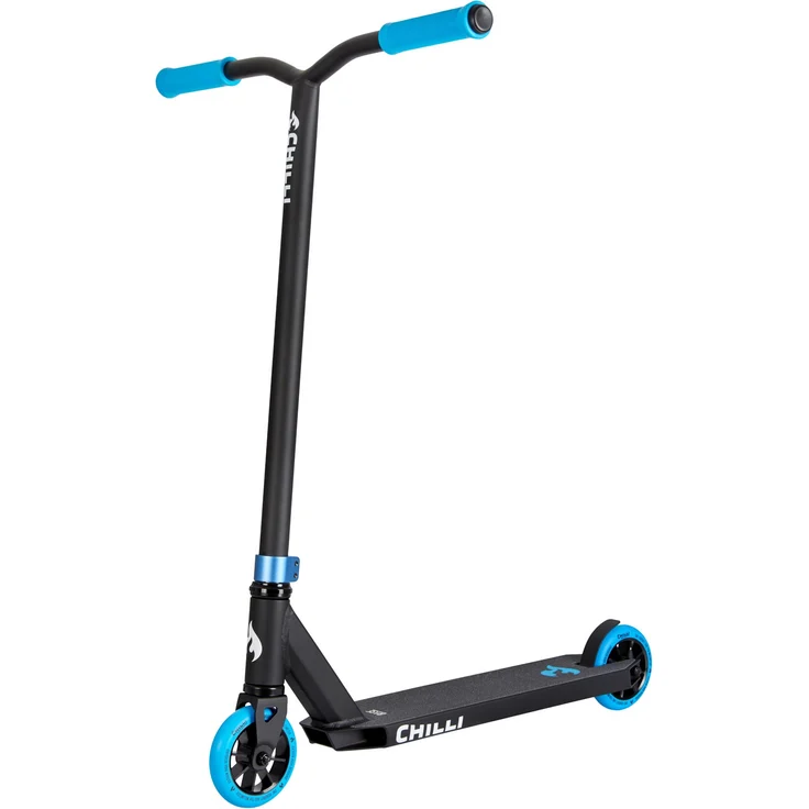 Chilli Base - Einsteiger Stunt Scooter Blau – Bild 9