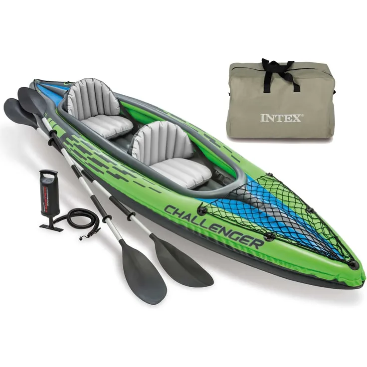 Intex Aufblasbares Kajak Challenger K2 351 x 76 x 38 cm 68306NP