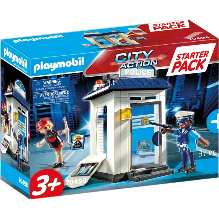 Playmobil City Action 70498 'Starter Pack Polizei', 37 Teile, ab 3 Jahren