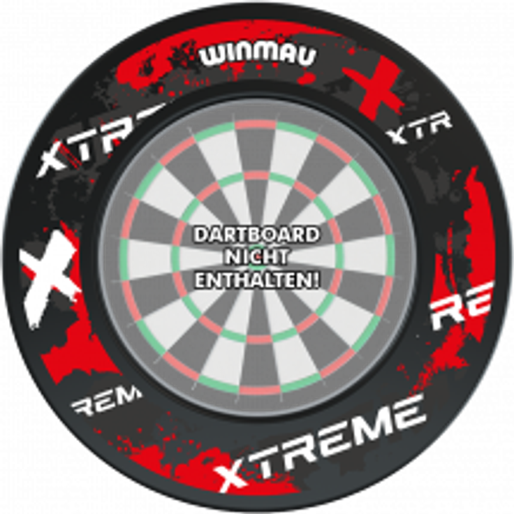 Winmau Xtreme Red Dartboard Surround
