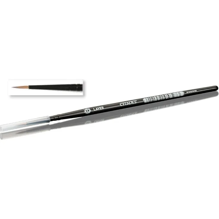 Citadel Medium M Layer Pinsel Brush , Games Workshop, Space Marine, 40K, Warhammer, Warhammer 40,000