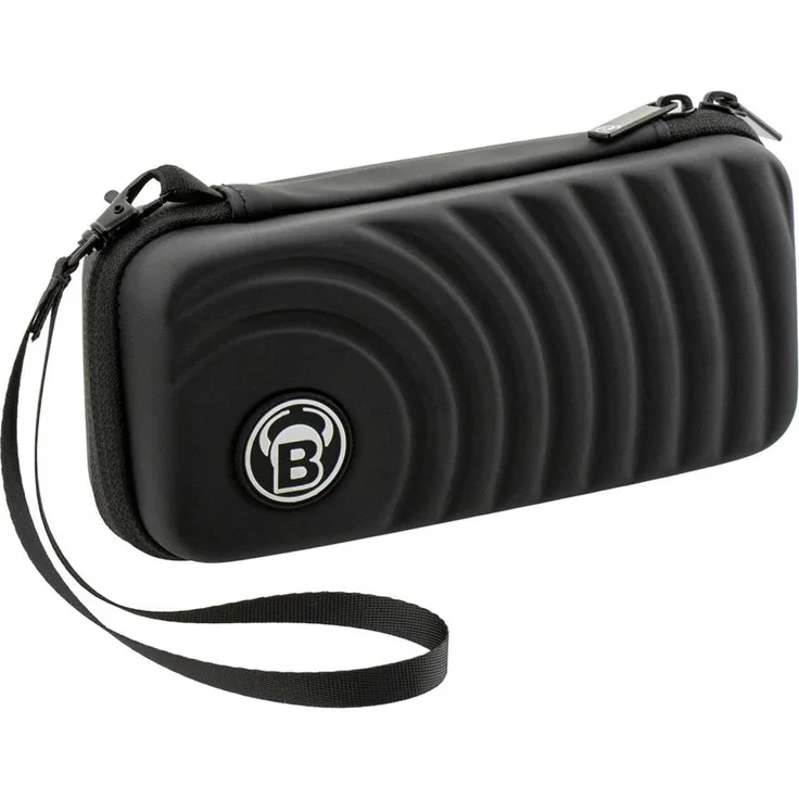BULL'S ORBIS S Dartcase Schwarz | Dart Case Etui Tasche für Dartpfeile Flights