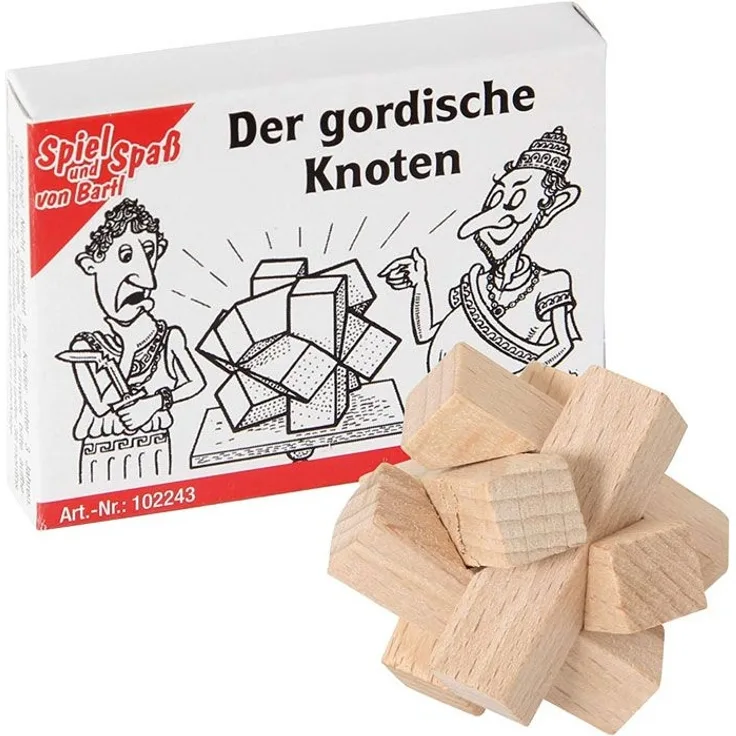 Bartl 2243 Puzzle "Der gordische Knoten" Knobelspiel Holz