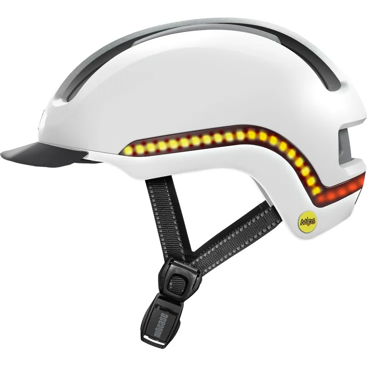 Nutcase Vio Blanco Gloss Mips Light Fahrradhelm 59-62 cm
