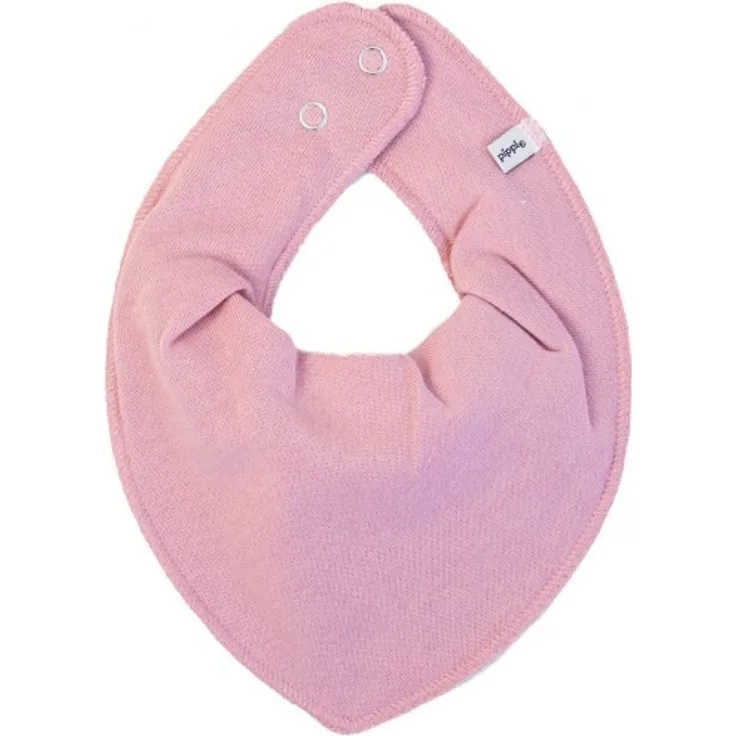 lätzchen Scarf bib junior baumwolle soft pink one-size