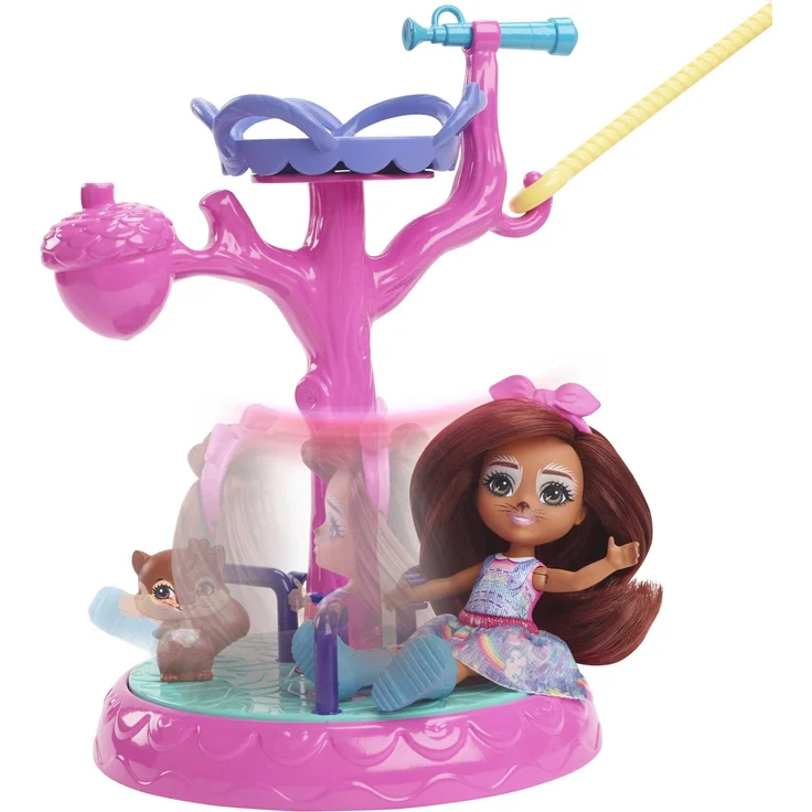 Mattel - Enchantimals City Tails Abenteuer-Spielplatz Spielset – Bild 4