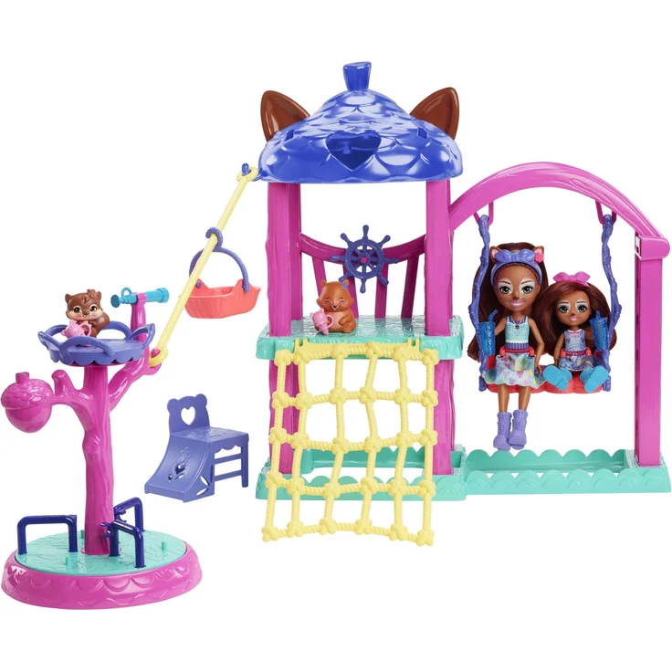 Mattel - Enchantimals City Tails Abenteuer-Spielplatz Spielset – Bild 7