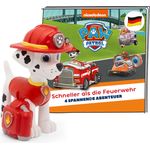 Tonies Paw Patrol 'Schneller als die Feuerwehr', Hörfigur mit ca. 59 Minuten Spielzeit, ab 3 Jahren