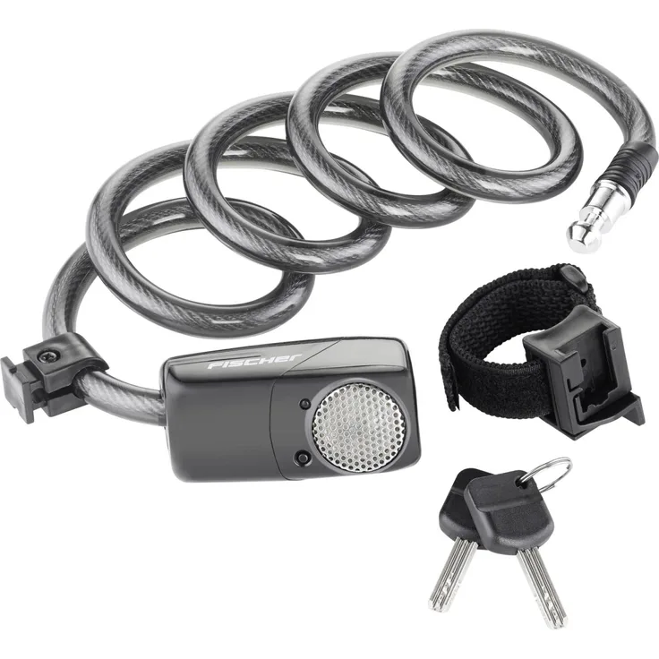 Fischer Alarm-Spiralschloss 1200mm Ø 12mm