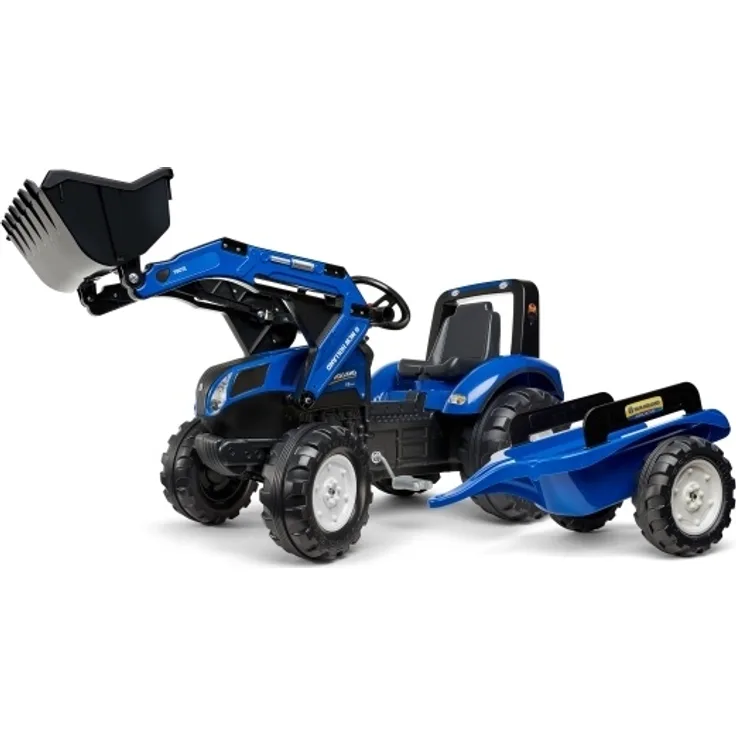 FALK New Holland Frontlader mit Wagen (808-142)