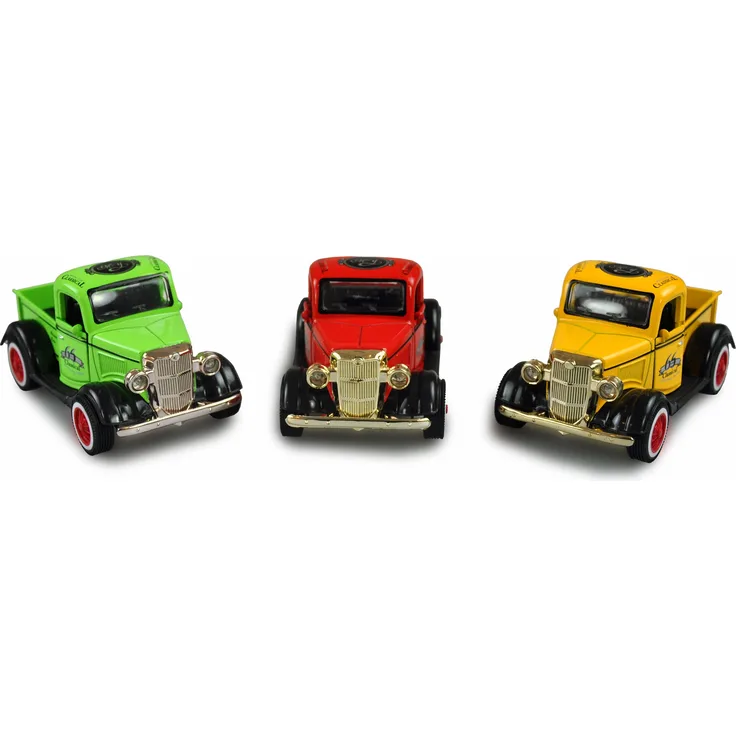 Amewi Rückzug Druckguss Fahrzeuge 1:36, 12 Set im Display 200004