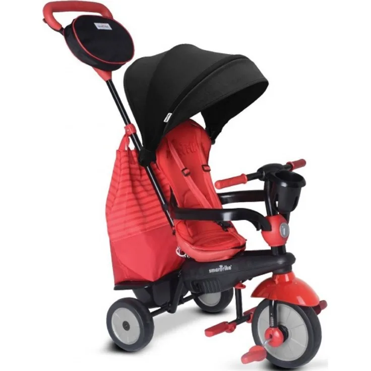 4-in-1 driewieler Swing DLX Junior Rot