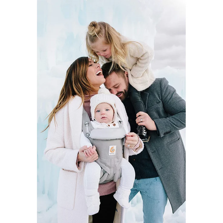 Ergobaby 'Omni 360' Babytrage 4-Positionen Pearl Grey – Bild 7