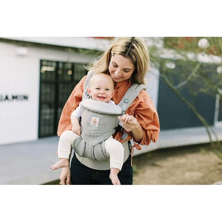 Ergobaby 'Omni 360' Babytrage 4-Positionen Pearl Grey – Bild 5