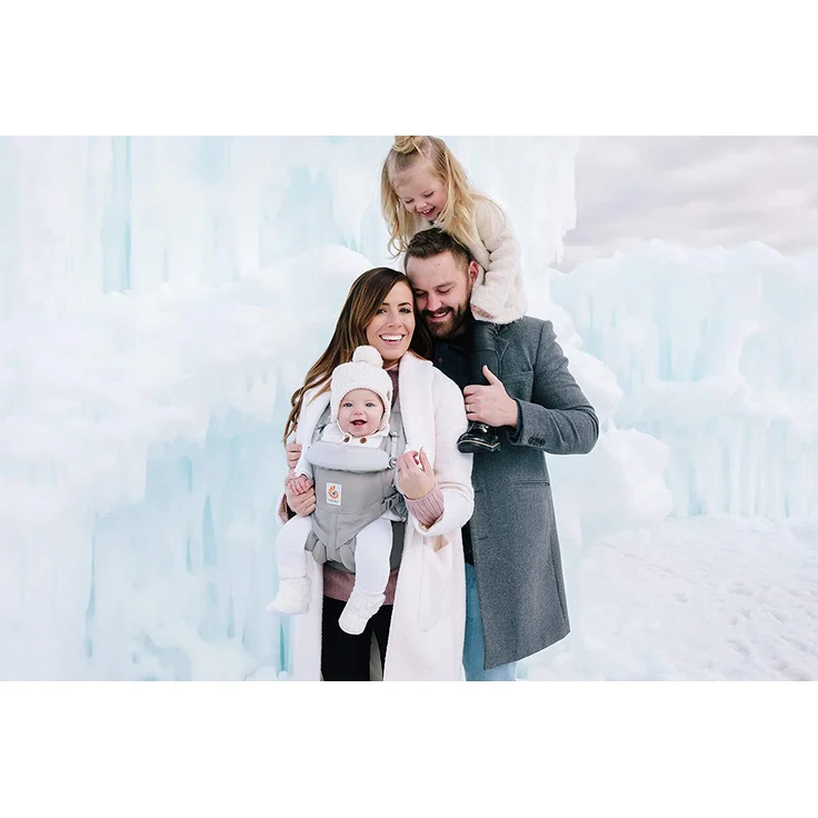 Ergobaby 'Omni 360' Babytrage 4-Positionen Pearl Grey – Bild 8