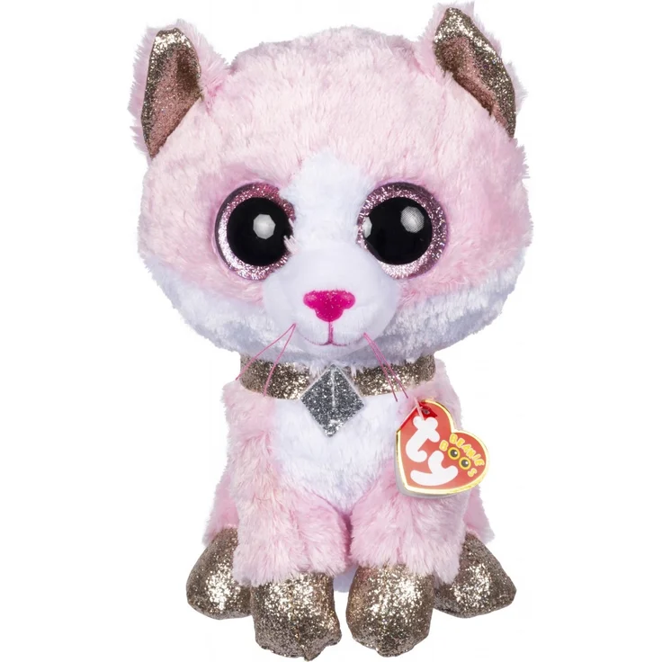 Ty Kuscheltier Beanie Boo Fiona Katze 24cm – Bild 1