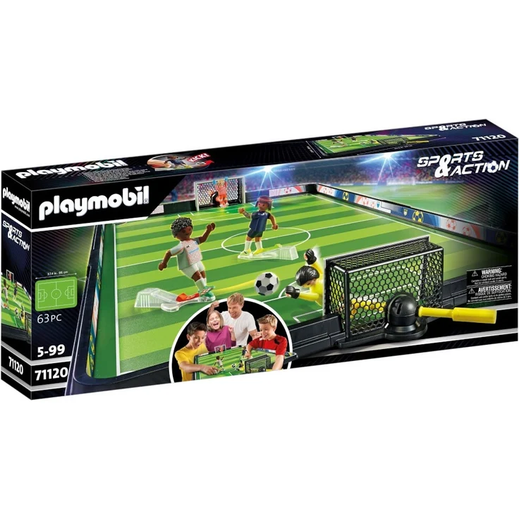 Playmobil Sports & Action 71120 'Fußball Arena', 63 Teile, ab 5 Jahren – Bild 3