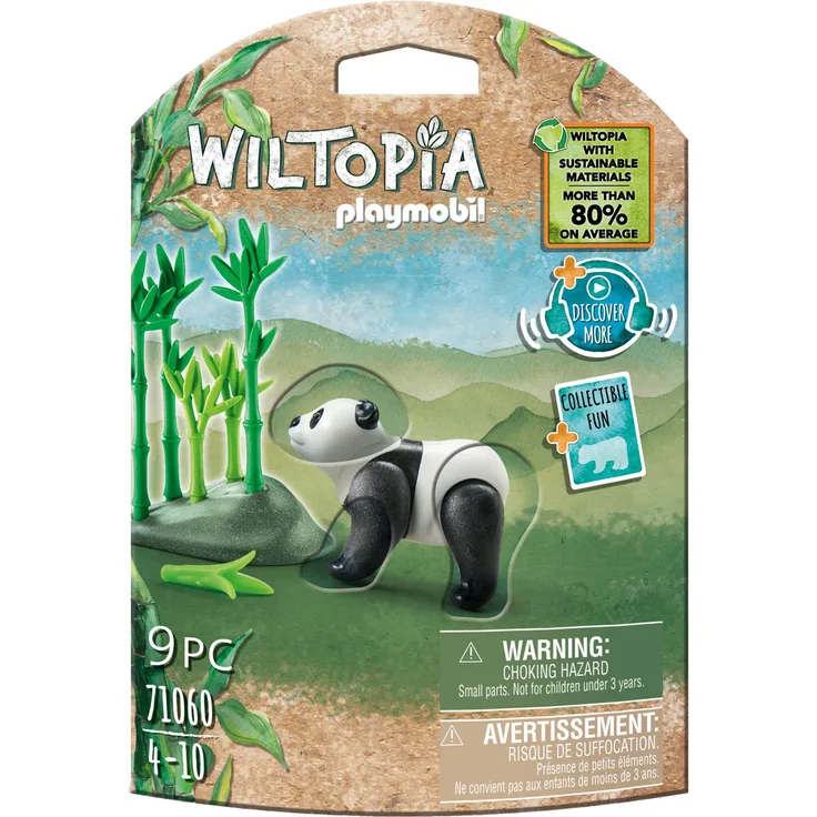 PLAYMOBIL Wiltopia 71060 'Panda', 9 Teile, ab 4 Jahren