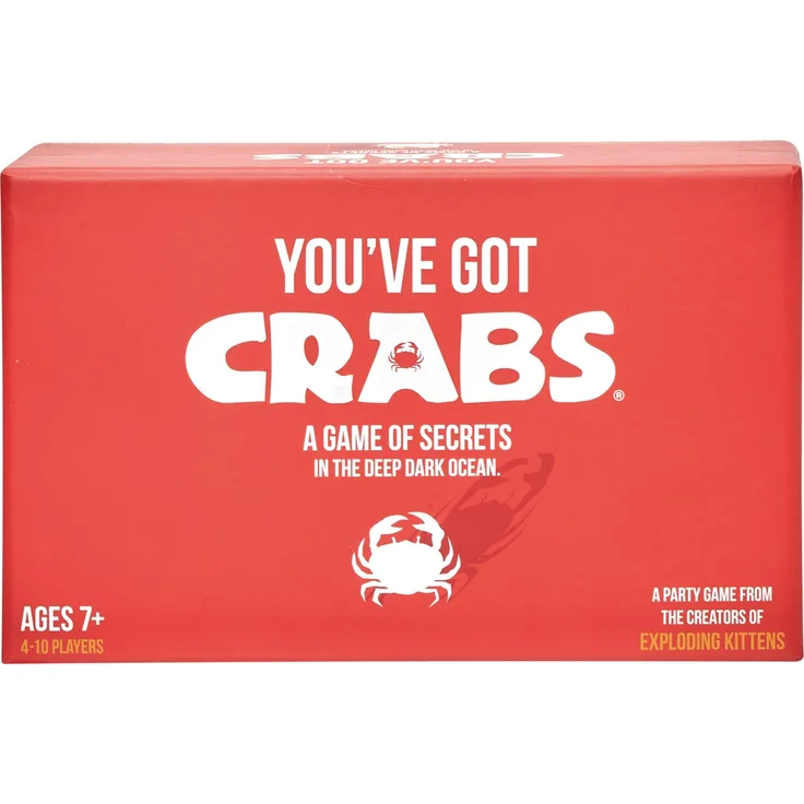 You've Got Crabs by Exploding Kittens - Card Games for Adults Teens & Kids - Fun Family Games