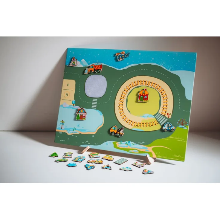 Eduplay Figuren für Mega-Magnettafel Winter