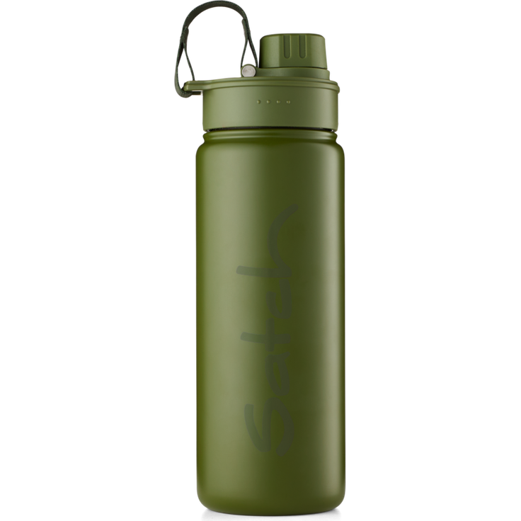 Satch 0,5 Trinkflasche Edelstahl olive